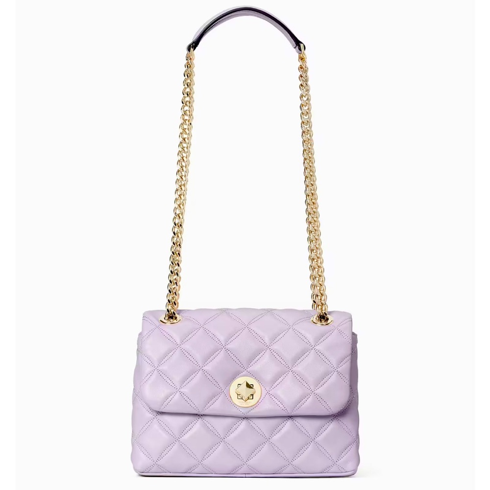 NWT Kate Spade Quilted Leather Small Flap Crossbody